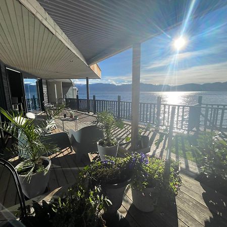 Panoramaresort In Hardangerfjorden Leilighet I Sjokanten Ved Hardangerfjorden For 7 Personer Boat , Sauna,Kajak, Sup For Rent Øystese Exterior foto