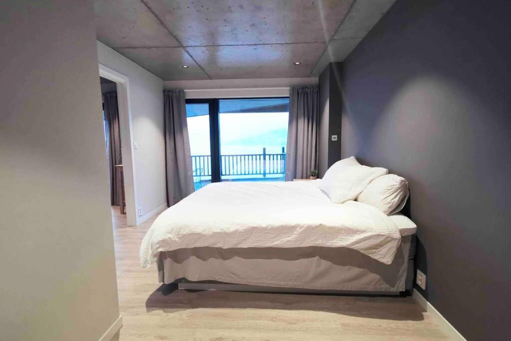 Panoramaresort In Hardangerfjorden Leilighet I Sjokanten Ved Hardangerfjorden For 7 Personer Boat , Sauna,Kajak, Sup For Rent Øystese Exterior foto