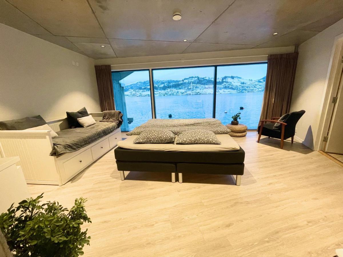 Panoramaresort In Hardangerfjorden Leilighet I Sjokanten Ved Hardangerfjorden For 7 Personer Boat , Sauna,Kajak, Sup For Rent Øystese Exterior foto